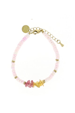 Bracelet Ibiza - Tourmalines et hématites