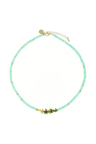 Collier Ibiza - Tourmalines et hématites