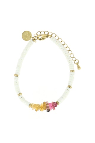 Bracelet Ibiza - Tourmalines et hématites