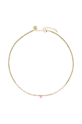 Collier Gabrielle - Tourmalines et hématites