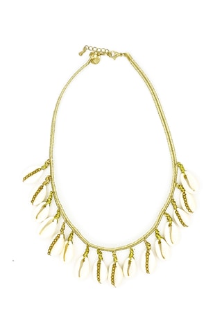 Collier Bayla - Soie et hématites