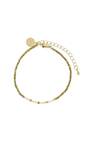 Bracelet Sarah - Pierres de lune et hématites