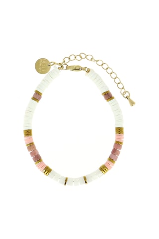 Bracelet Ibiza Beach - Rhodonites, jades et hématites