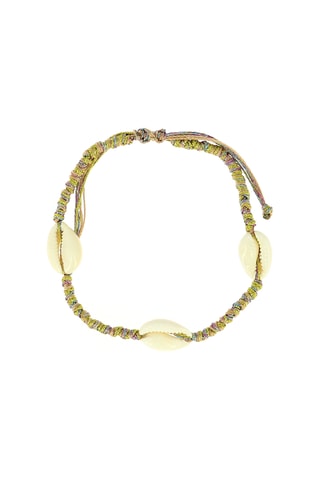 Chaîne de cheville Serena - Vert fluo et violet