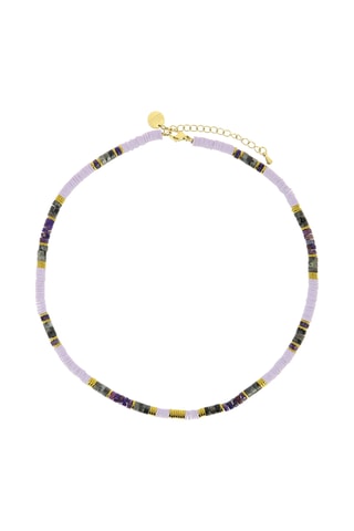 Collier Ibiza Beach - Jaspes, obsidiennes et hématites