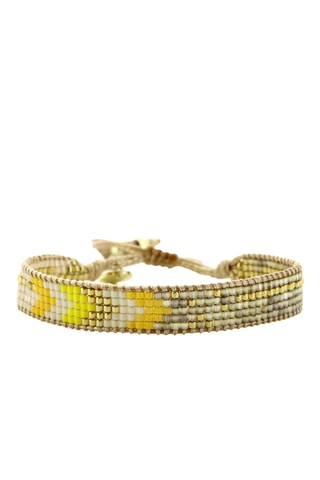 Bracelet Jade - Doré