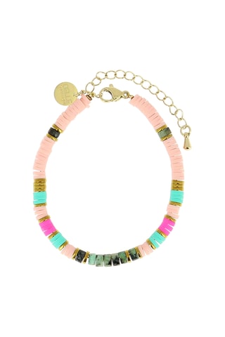 Bracelet Ibiza Beach - Turquoises africaines et hématites