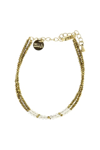 Bracelet Sarah - Labradorites et hématites