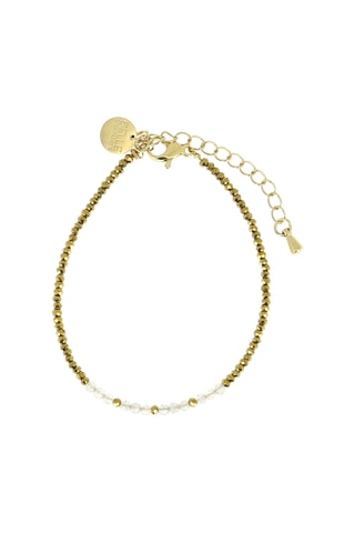 Bracelet Sarah - Labradorites et hématites