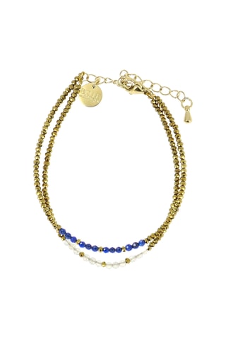 Bracelet Sarah - Lapis-lazuli, labradorites et hématites