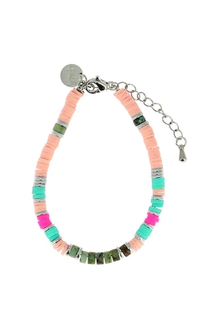 Bracelet Ibiza Beach - Turquoises africaines et hématites