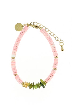 Bracelet Ibiza - Tourmalines et hématites