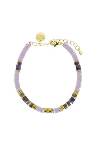 Bracelet Ibiza Beach - Jaspes, obsidiennes et hématites