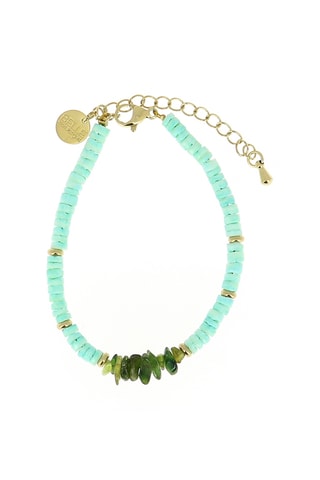 Bracelet Ibiza - Tourmalines et hématites