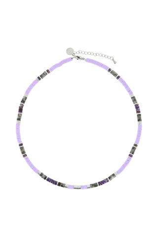 Collier Ibiza Beach - Jaspes, obsidiennes et hématites