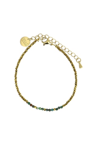 Bracelet Sarah - Turquoises africaines et hématites