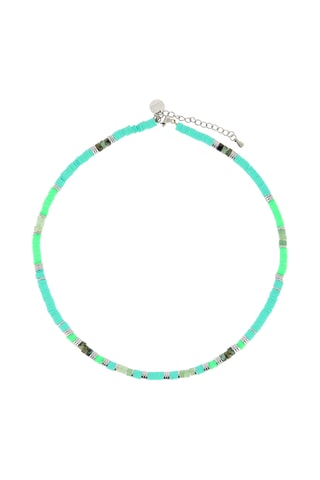 Collier Ibiza Beach - Jades, turquoises africaines et hématites