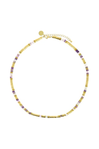 Collier Mila May - Améthystes et hématites