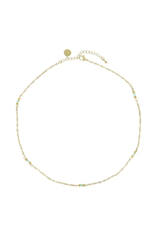 Collier Eva - Amazonites et hématites