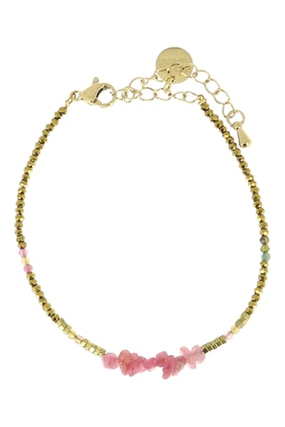 Bracelet Ambre - Tourmalines et hématites