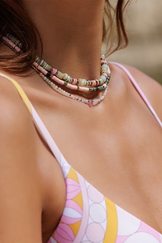 Collier Stone Ibiza - Aventurines, rubis zoïsites et hématites