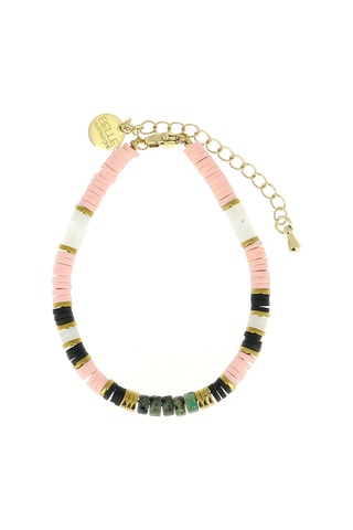 Bracelet Ibiza Beach - Turquoises africaines, jades et hématites