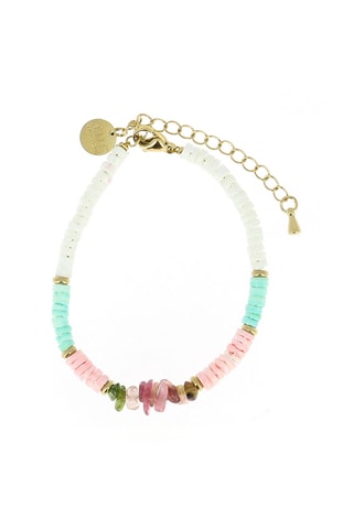 Bracelet Ibiza - Tourmalines et hématites