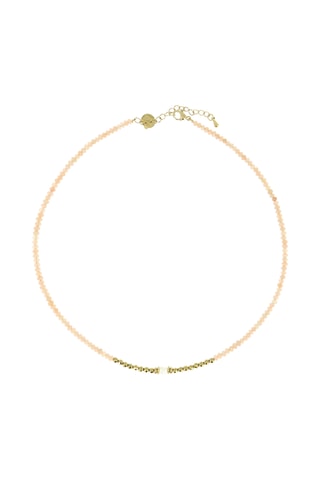 Collier Rim - Nacre, pierres de lune et hématites