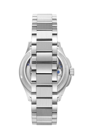 Montre tourbillon automatique en métal - Argenté