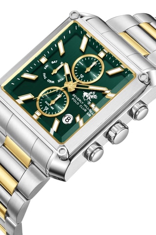 Montre en métal - Chronographe - Argenté