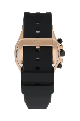 Montre en silicone - Chronographe - Noir