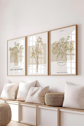 3 tableaux - 50 x 70 cm