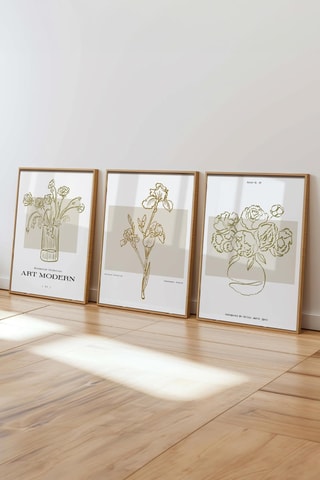 3 tableaux - 50 x 70 cm
