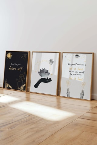 3 tableaux - 50 x 70 cm