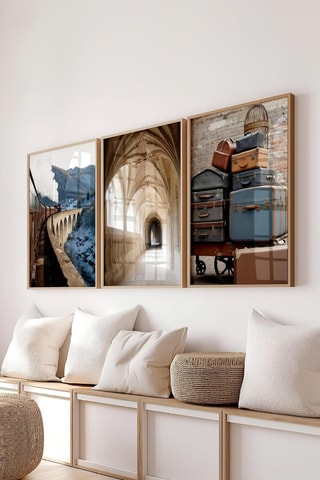 3 tableaux - 50 x 70 cm