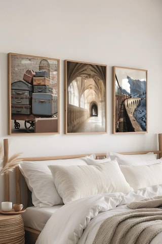 3 tableaux - 50 x 70 cm
