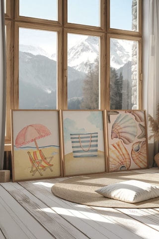 3 quadros - 50 x 70 cm