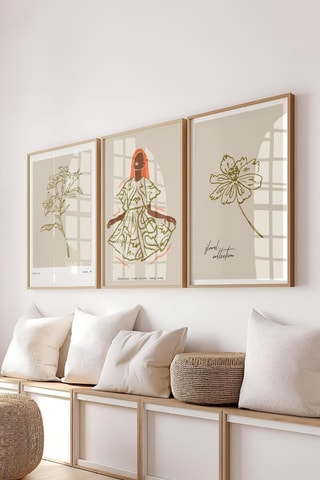 3 tableaux - 50 x 70 cm