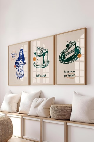 3 tableaux - 50 x 70 cm