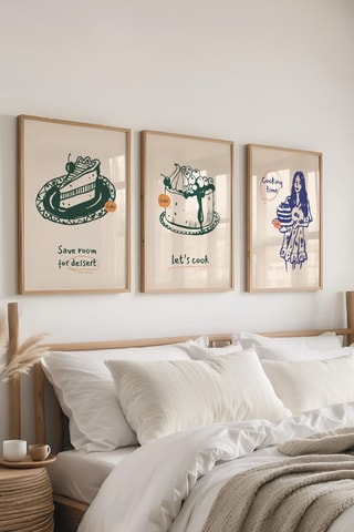 3 tableaux - 50 x 70 cm