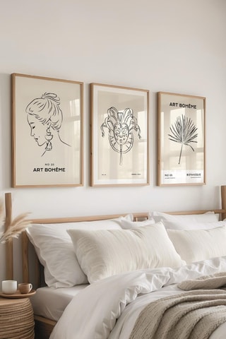 3 tableaux - 50 x 70 cm