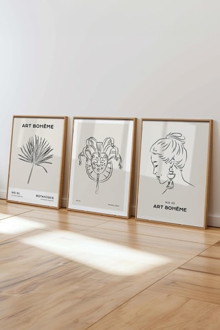 3 tableaux - 50 x 70 cm