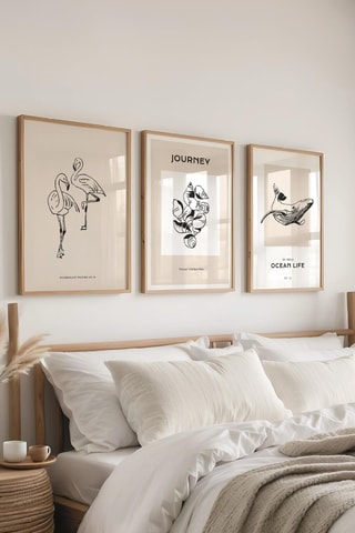 3 tableaux - 50 x 70 cm
