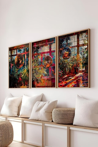 3 tableaux - 50 x 70 cm