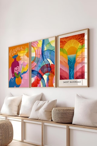 3 quadros - 50 x 70 cm