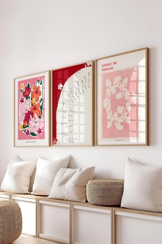 3 tableaux - 50 x 70 cm