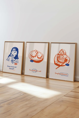 3 tableaux - 50 x 70 cm