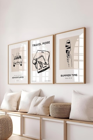 3 tableaux - 50 x 70 cm