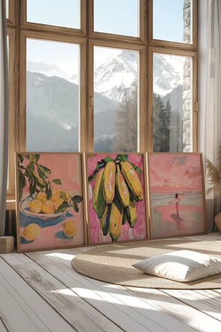 3 quadros - 50 x 70 cm