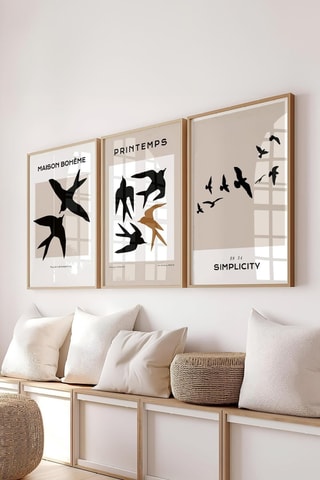 3 tableaux - 50 x 70 cm